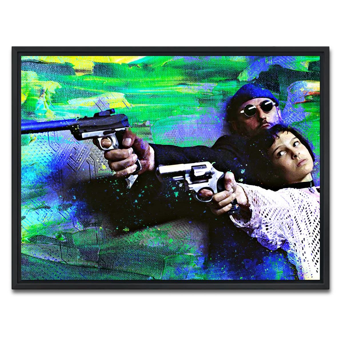 AUTO-MOCKUP WHITE | The Professional | 1 Piece | Black Framed Canvas | group=4x3