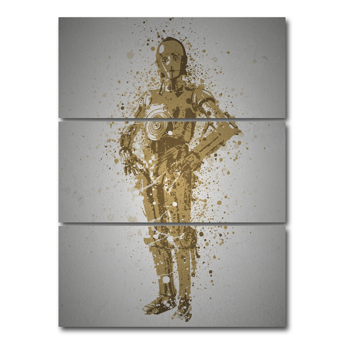 AUTO-MOCKUP WHITE | The Professor | 3 Piece | Gallery Wrap Canvas | group=8x18_stacked