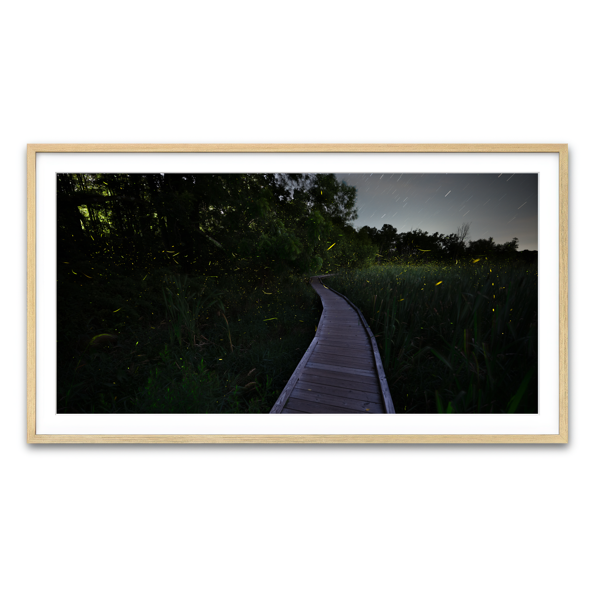 Framed Print 2x1 Natural