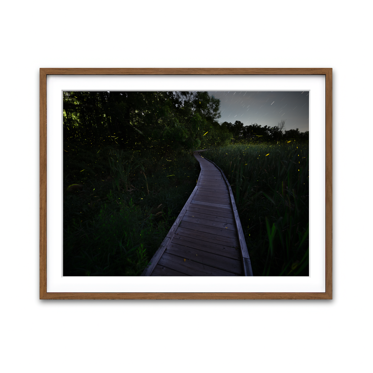 Framed Print 4x3 Walnut