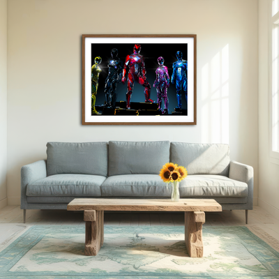 AUTO-MOCKUP ROOM | The Rangers Wall Art