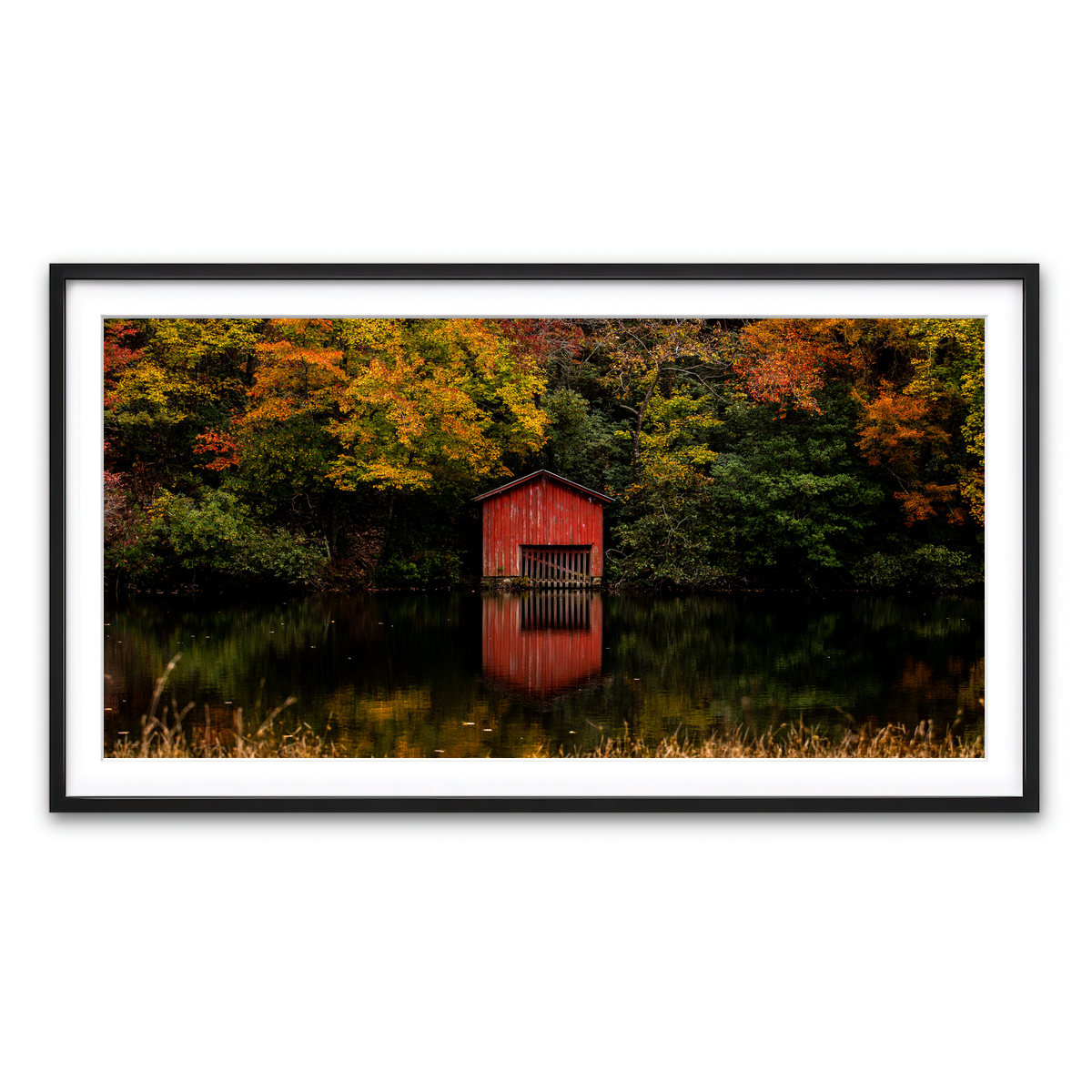 Framed Print 2x1 Black
