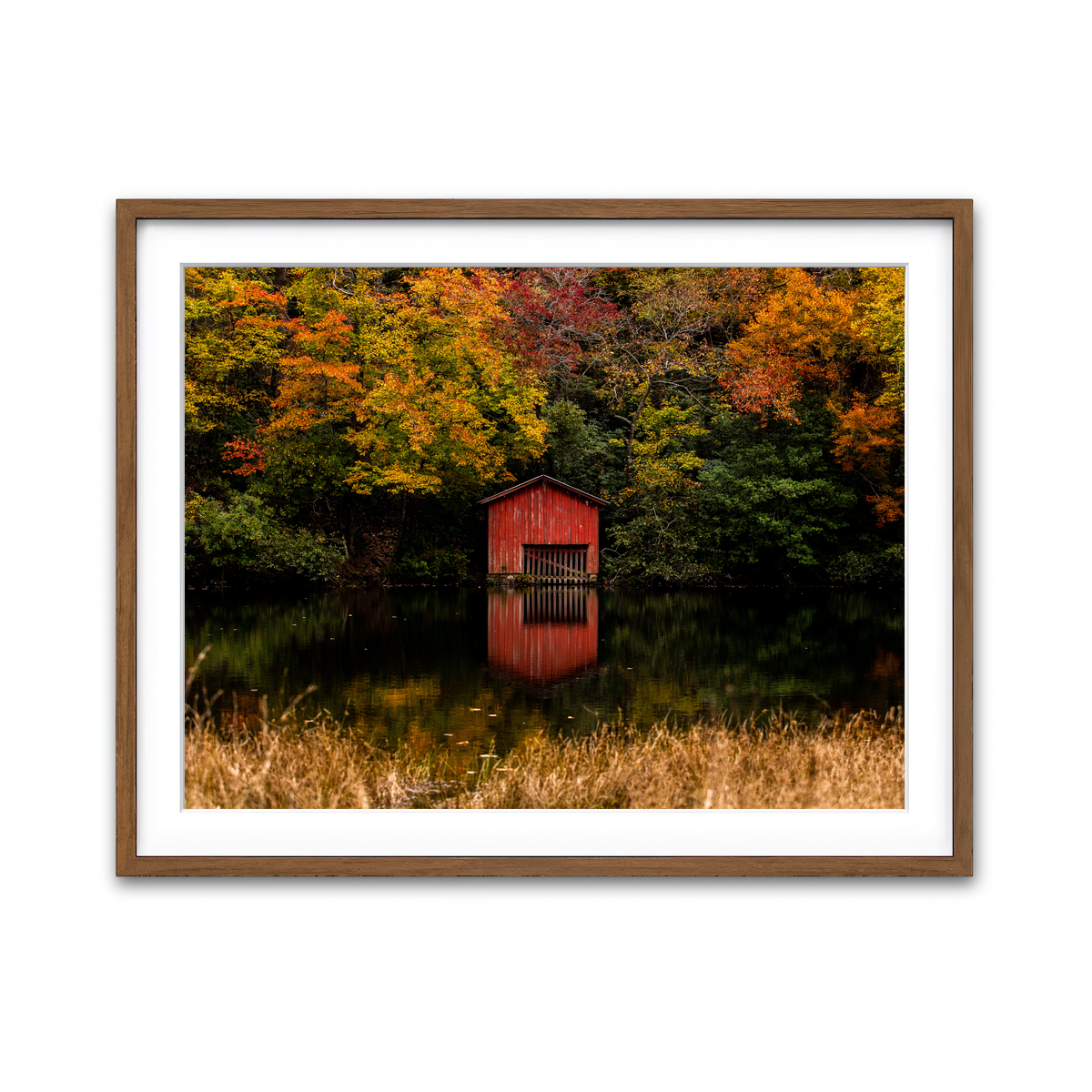 Framed Print 4x3 Walnut