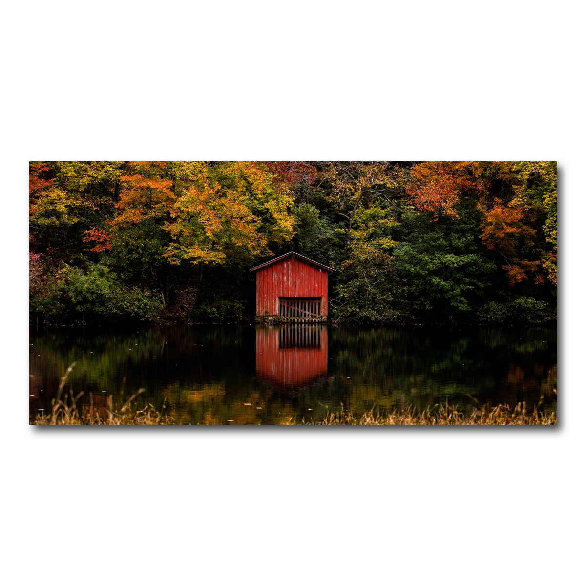 AUTO-MOCKUP WHITE | The Red Boat House | 1 Piece | Gallery Wrap Canvas | group=2x1