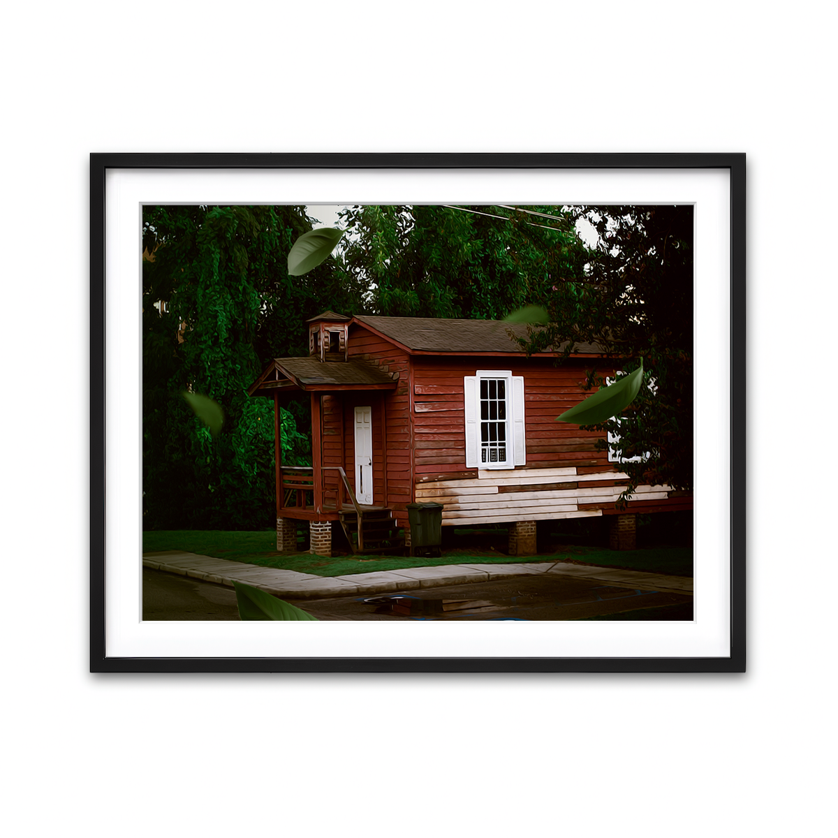 Framed Print 4x3 Black