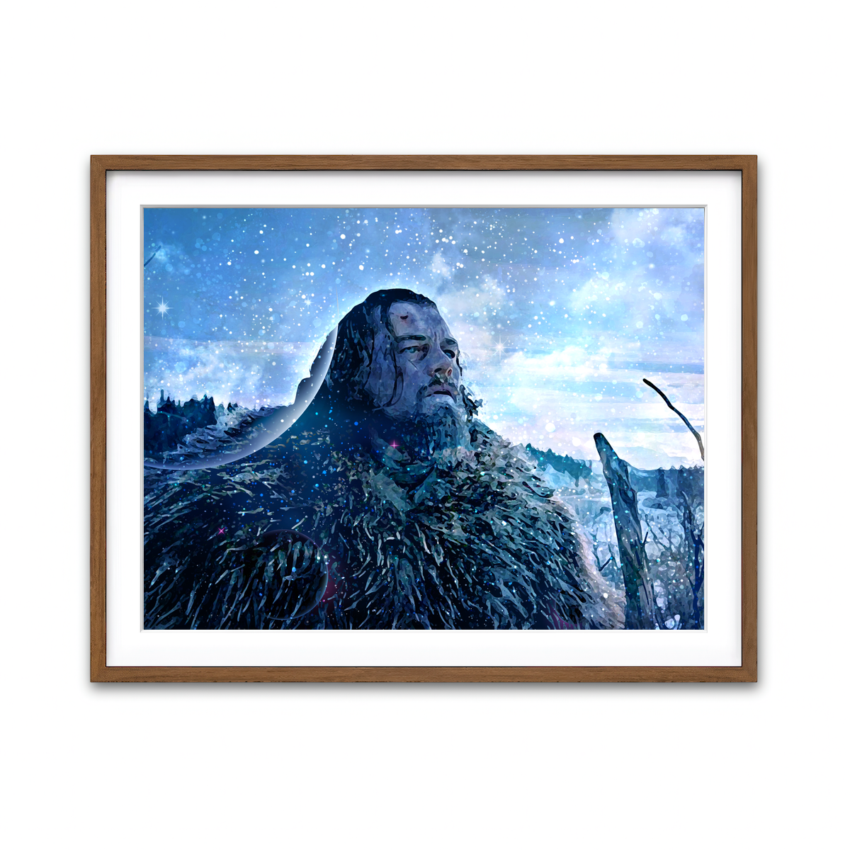 Framed Print 4x3 Walnut