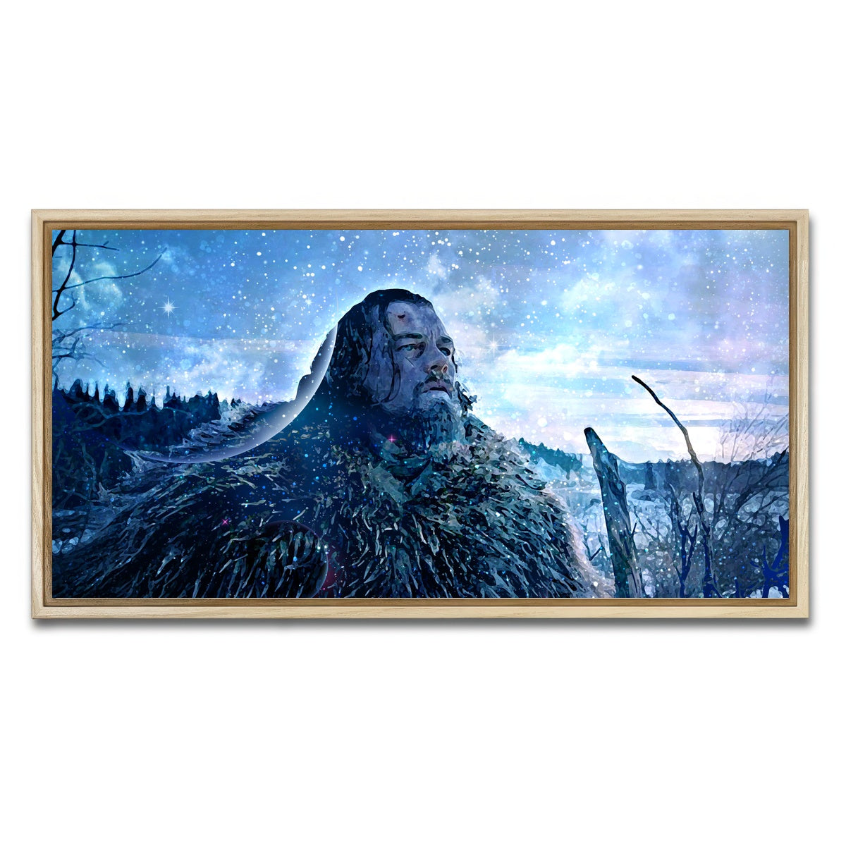 AUTO-MOCKUP WHITE | The Revenant | 1 Piece | Natural Framed Canvas | group=2x1