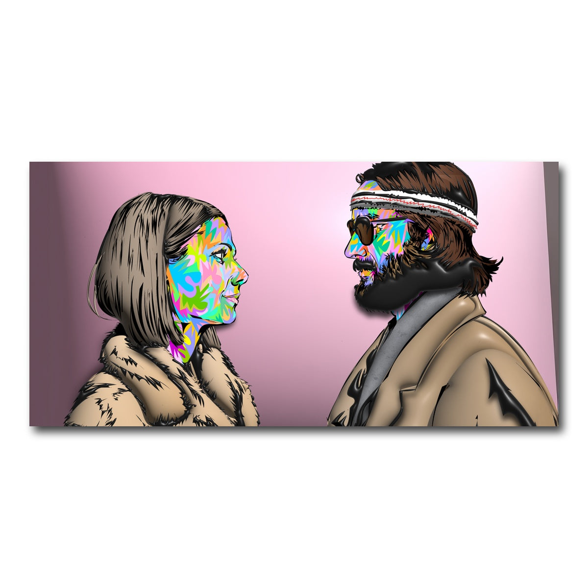 AUTO-MOCKUP WHITE | The Royal Tenenbaums | 1 Piece | Gallery Wrap Canvas | group=2x1