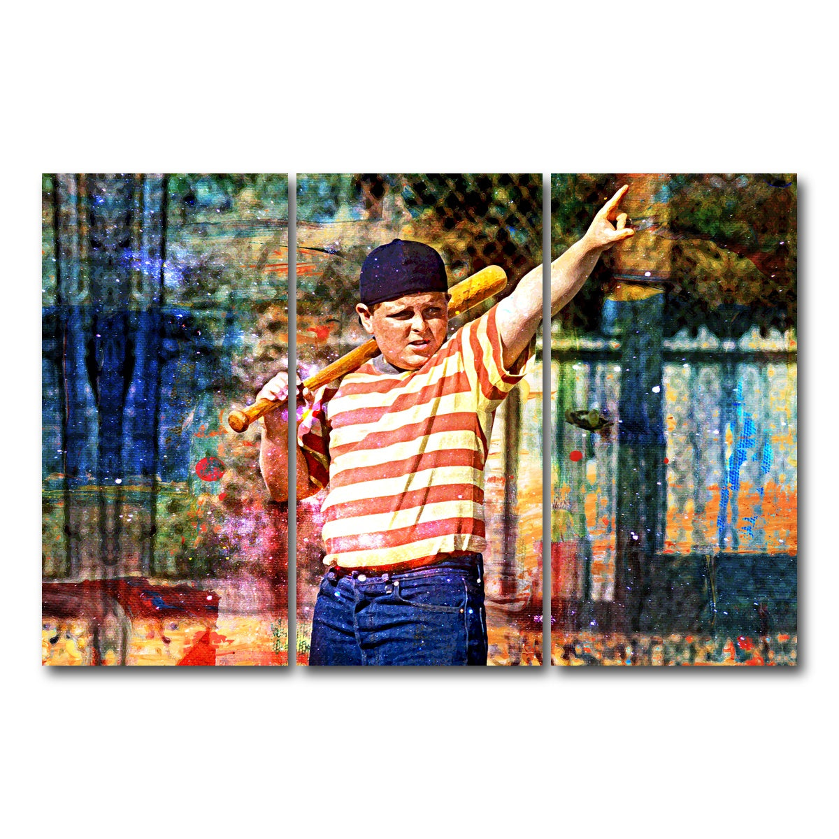 AUTO-MOCKUP WHITE | The Sandlot | 3 Piece | Gallery Wrapped | group=12x24