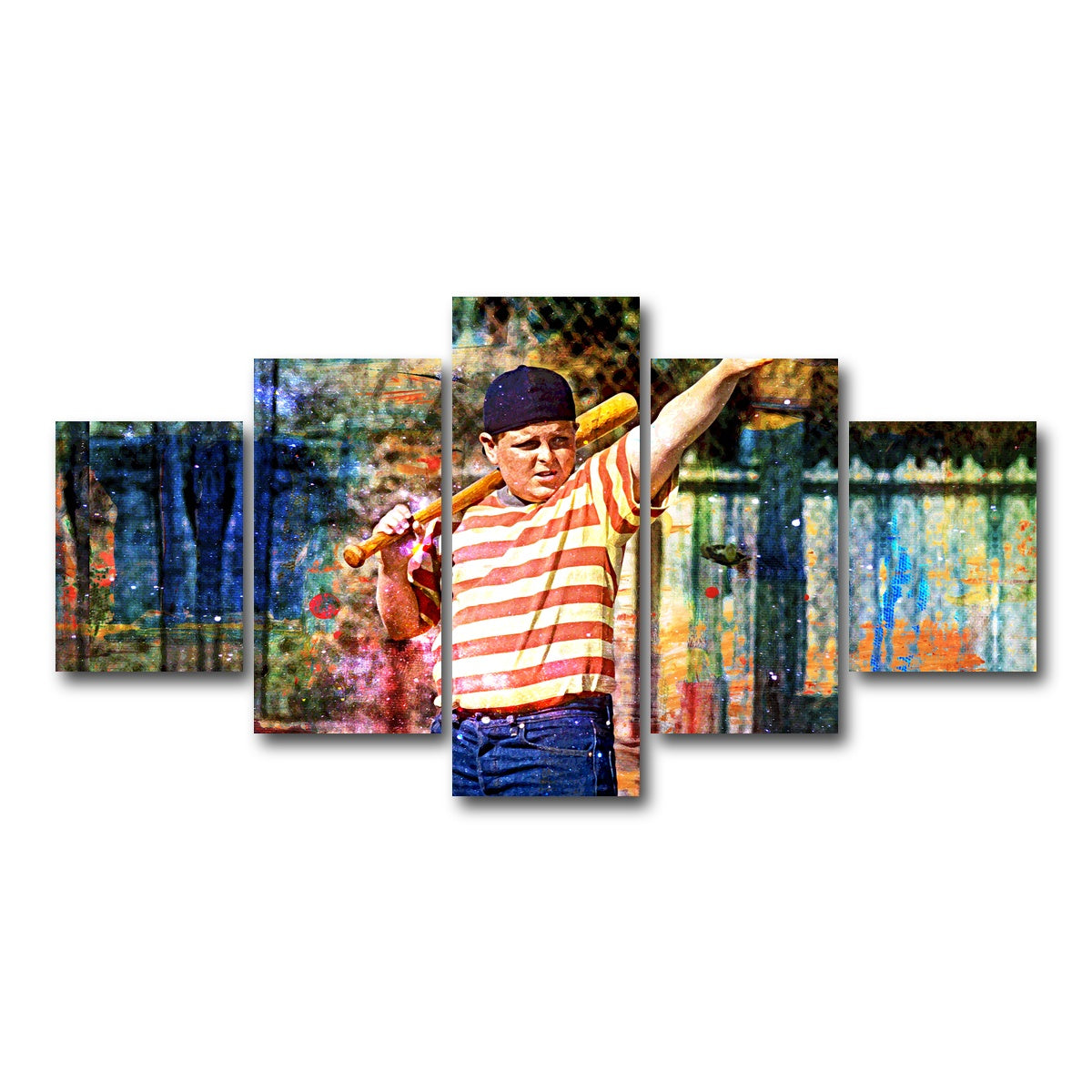AUTO-MOCKUP WHITE | The Sandlot | 5 Piece | Gallery Wrapped | group=5_short