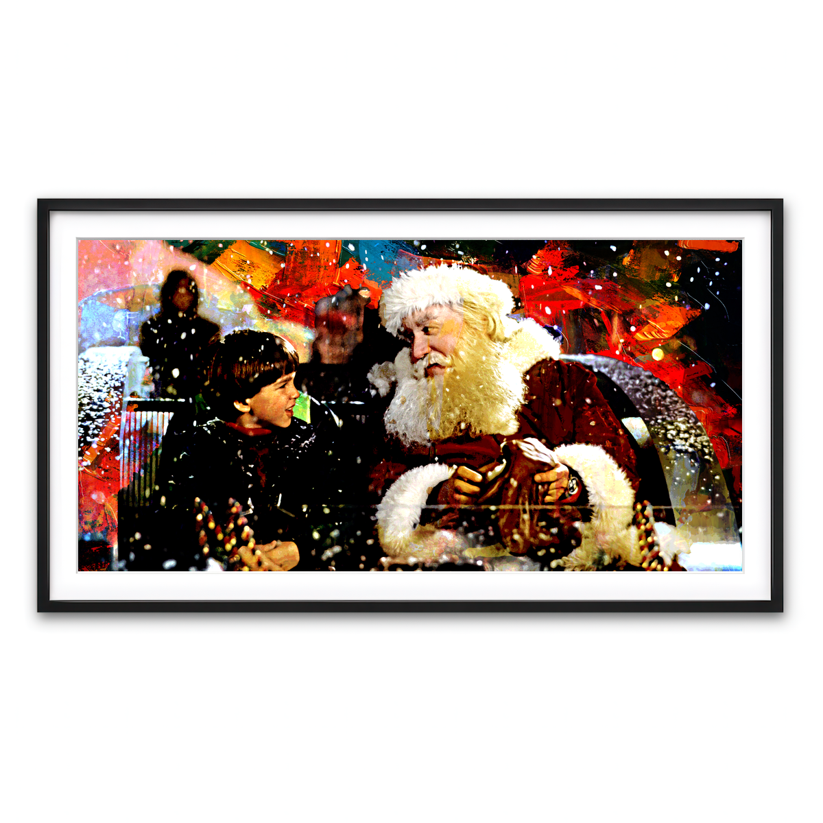 Framed Print 2x1 Black