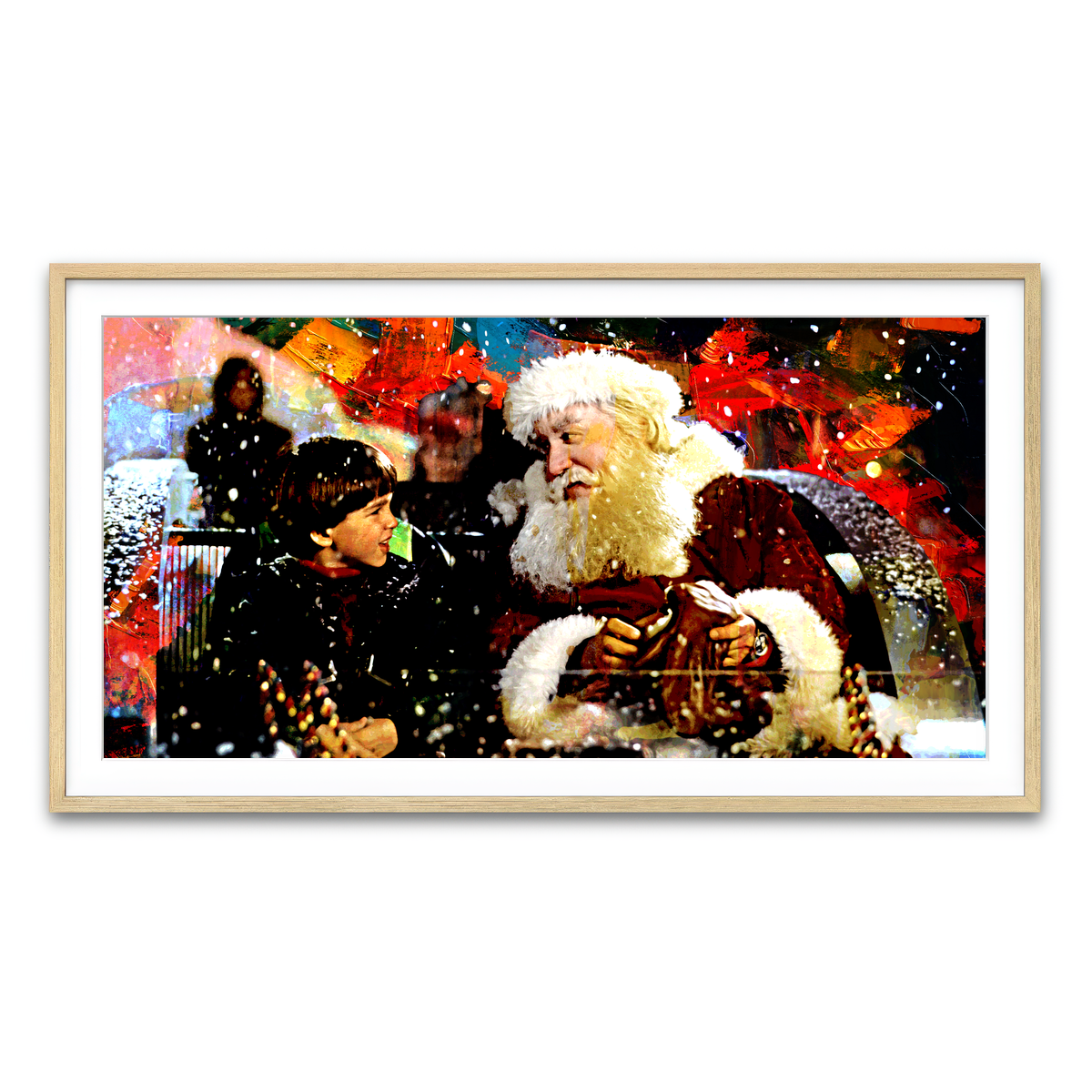 Framed Print 2x1 Natural