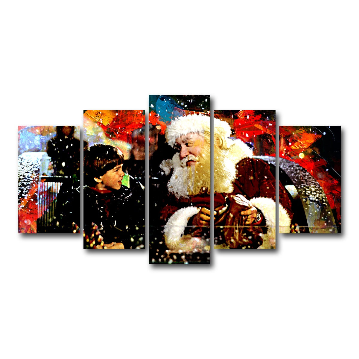 AUTO-MOCKUP WHITE | The Santa Clause | 5 Piece | Gallery Wrap Canvas | group=5_normal