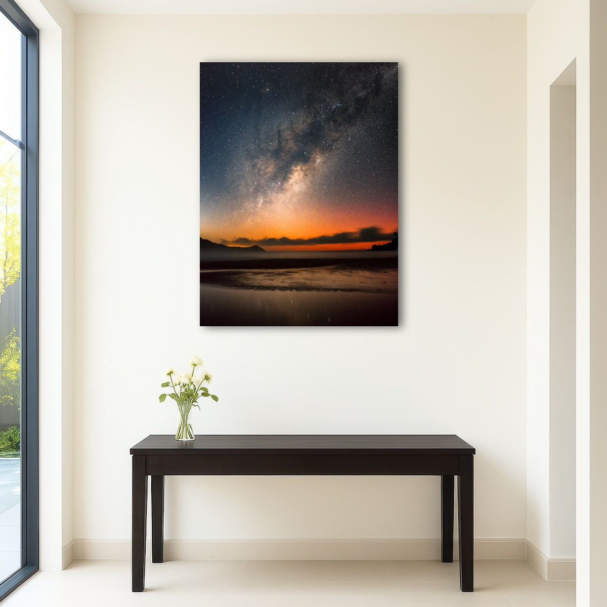 AUTO-MOCKUP ROOM | The Sea & Milky Way