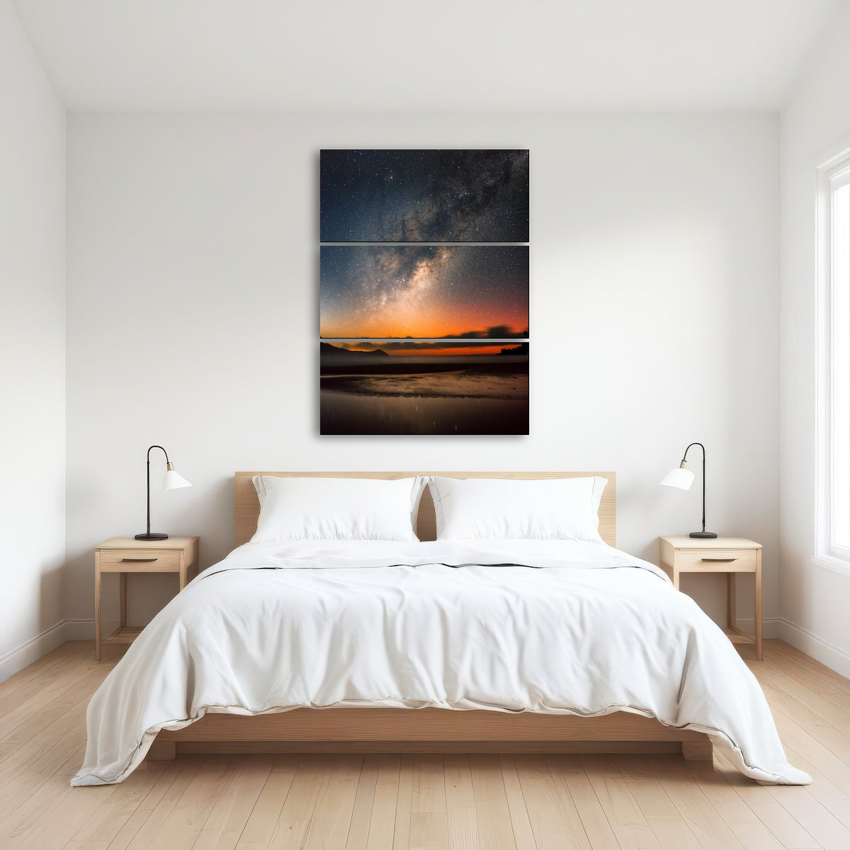 AUTO-MOCKUP ROOM | The Sea & Milky Way