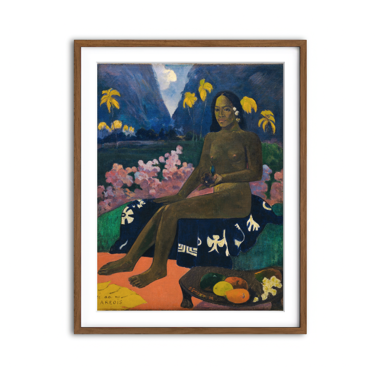 Framed Print 3x4 Walnut