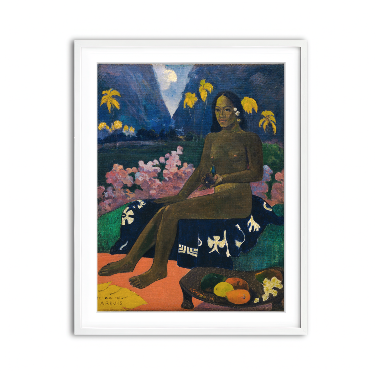 Framed Print 3x4 White