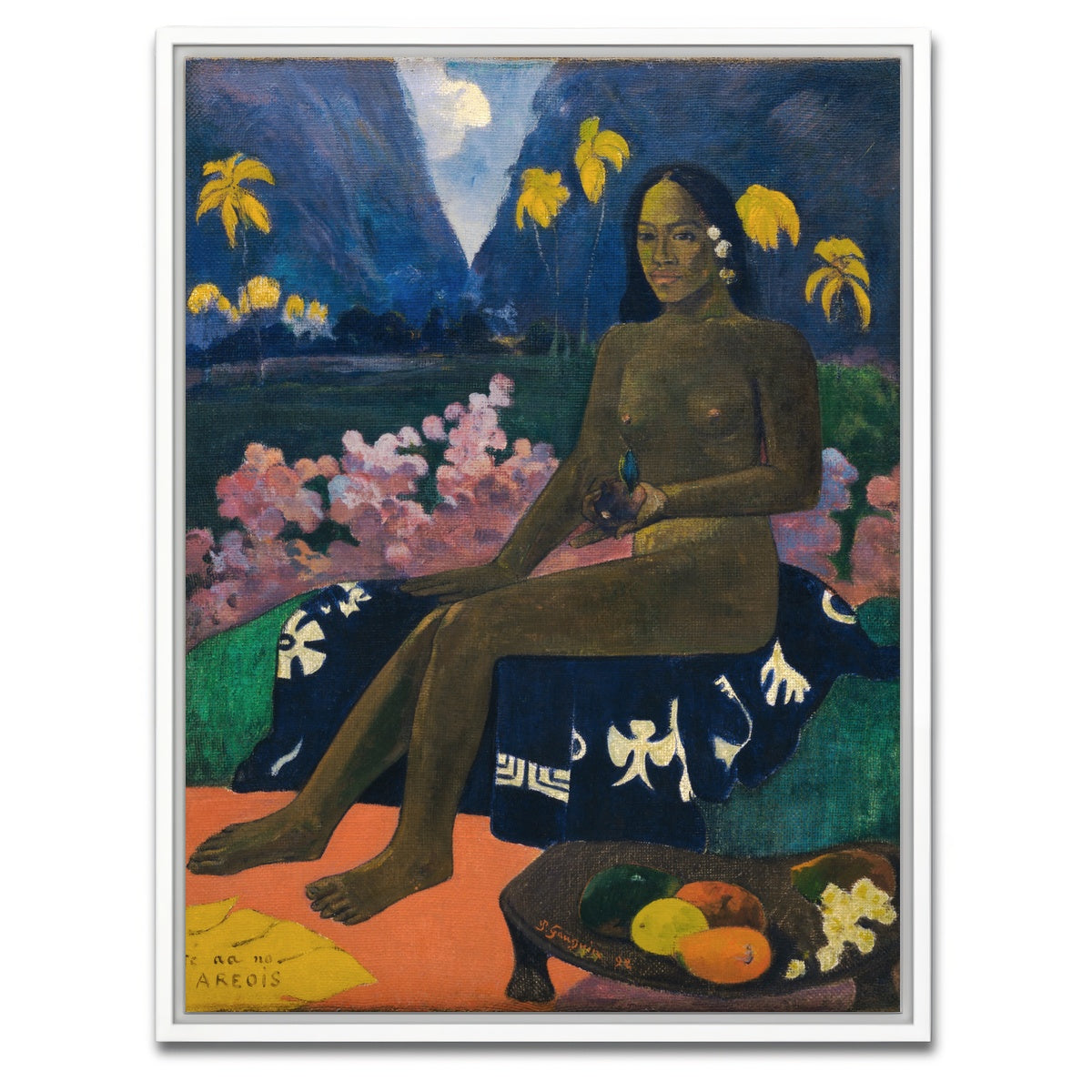 AUTO-MOCKUP WHITE | The Seed of the Areoi | 1 Piece | White Framed Canvas | group=3x4