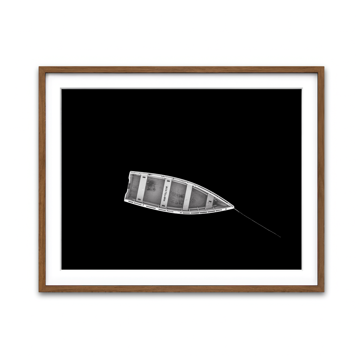 Framed Print 4x3 Walnut