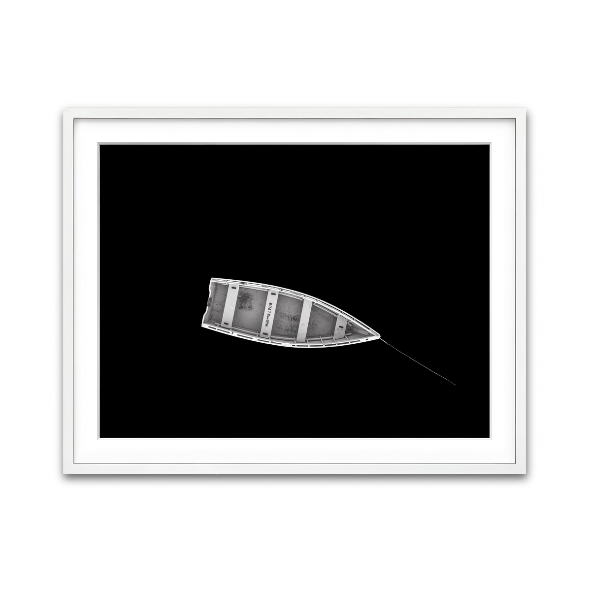 Framed Print 4x3 White