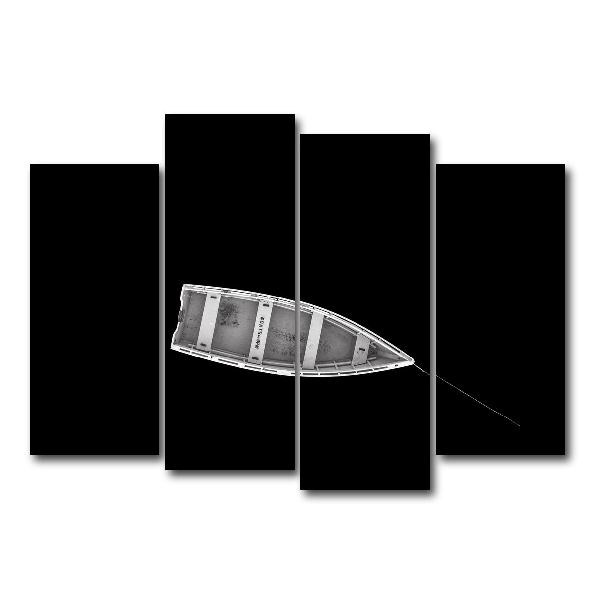 AUTO-MOCKUP WHITE | The Shape of Stillness | 4 Piece | Gallery Wrap Canvas | group=4_normal