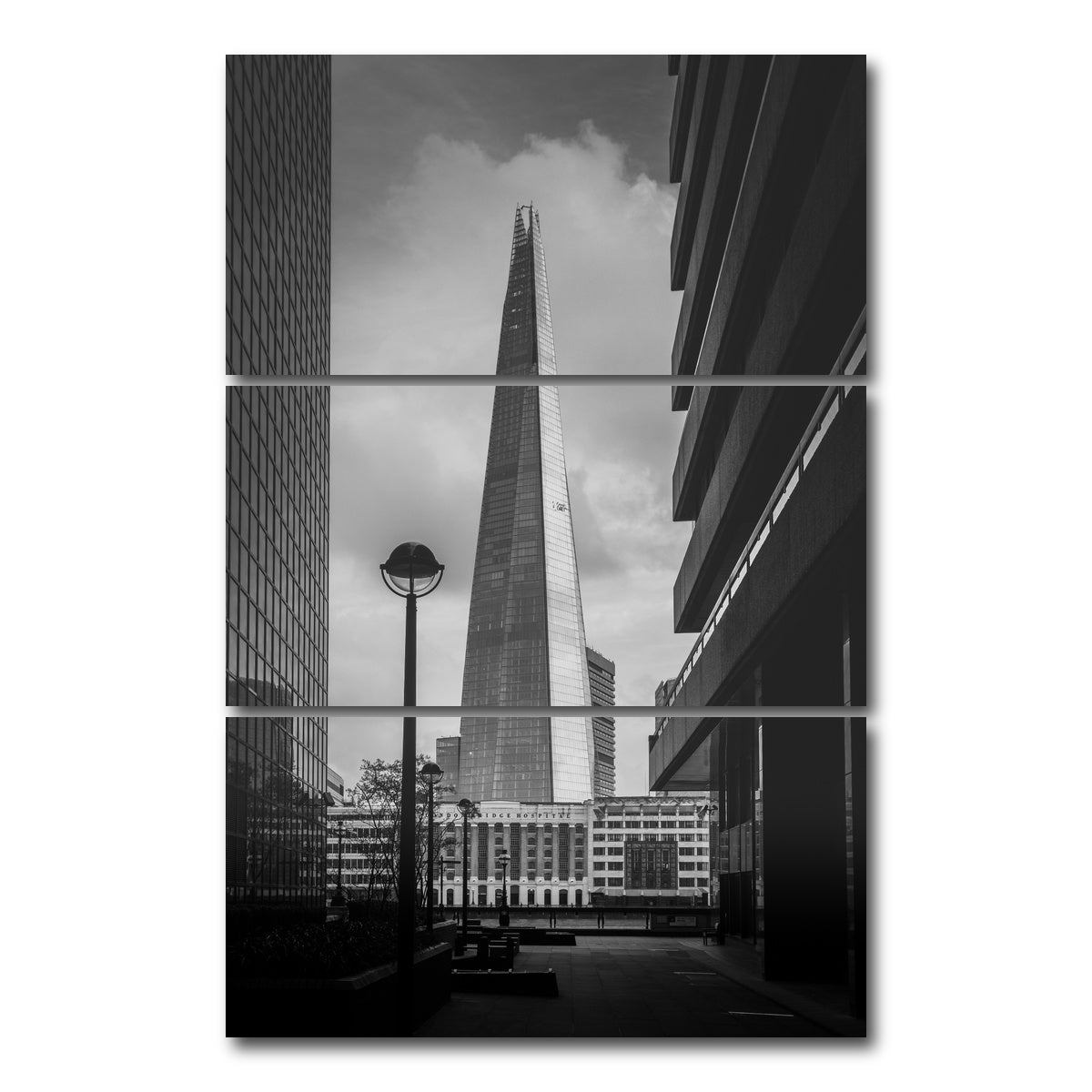 AUTO-MOCKUP WHITE | The Shard | 3 Piece | Gallery Wrap Canvas | group=12x24_stacked