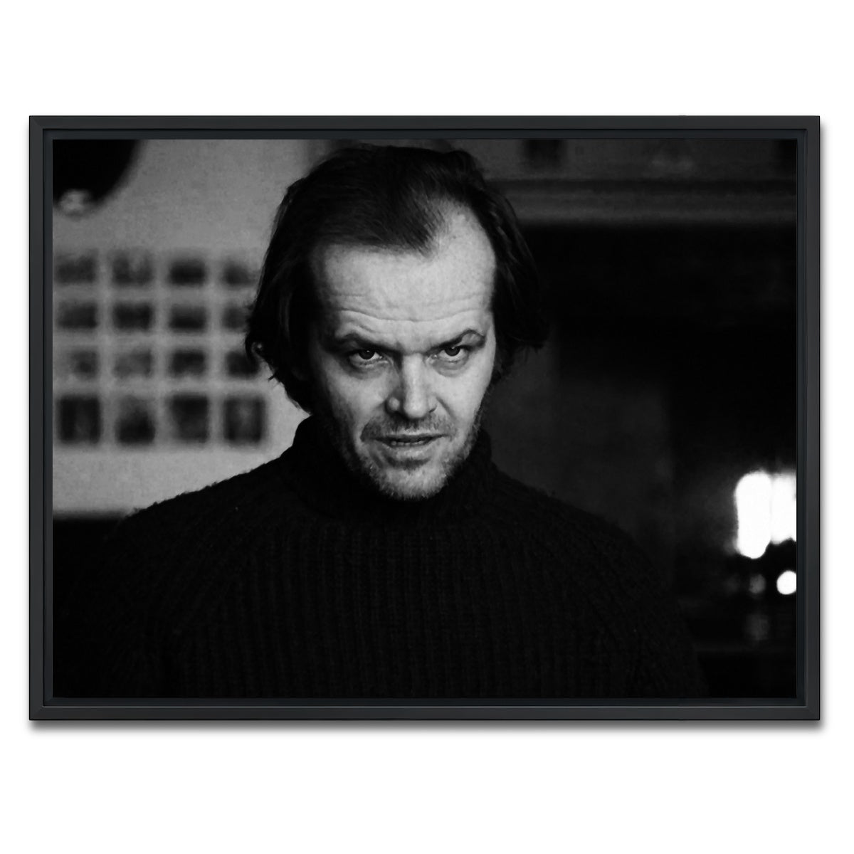 AUTO-MOCKUP WHITE | The Shining | 1 Piece | Black Framed Canvas | group=4x3