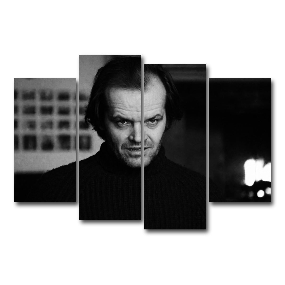 AUTO-MOCKUP WHITE | The Shining | 4 Piece | Gallery Wrap Canvas | group=4_short