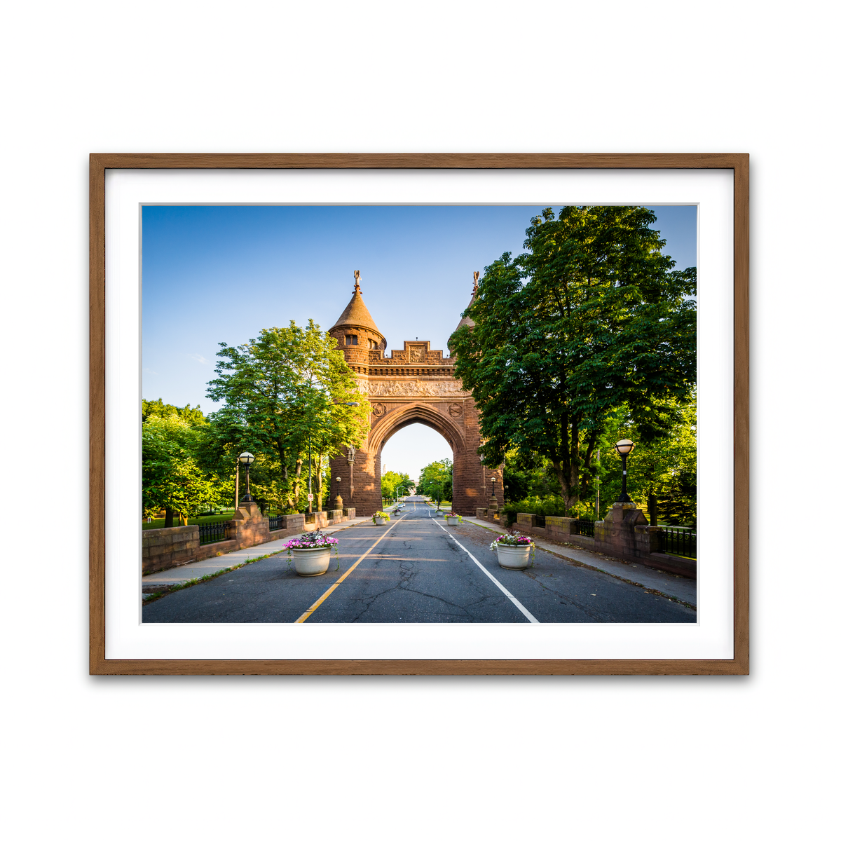 Framed Print 4x3 Walnut