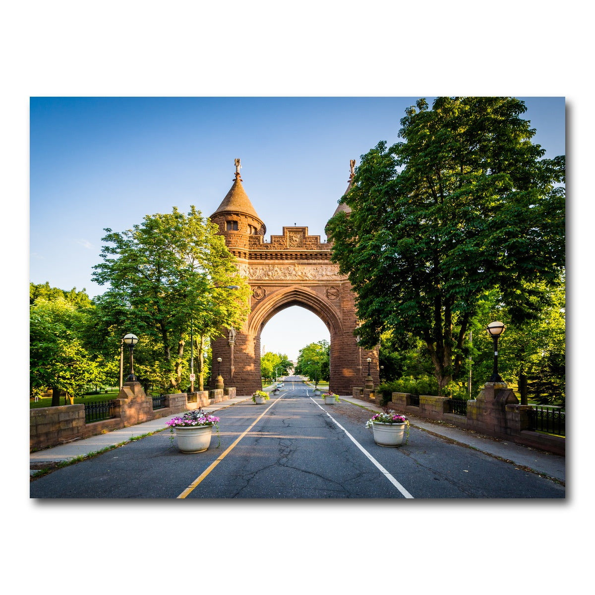 AUTO-MOCKUP WHITE | The Soldiers and Sailors Memorial Arch | 1 Piece | Gallery Wrap Canvas | group=4x3