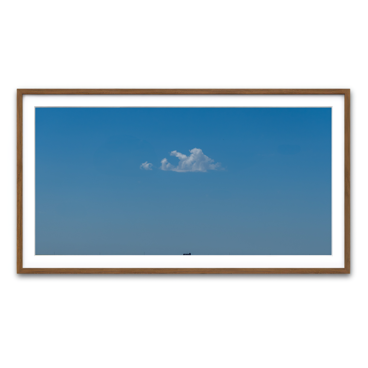 Framed Print 2x1 Walnut