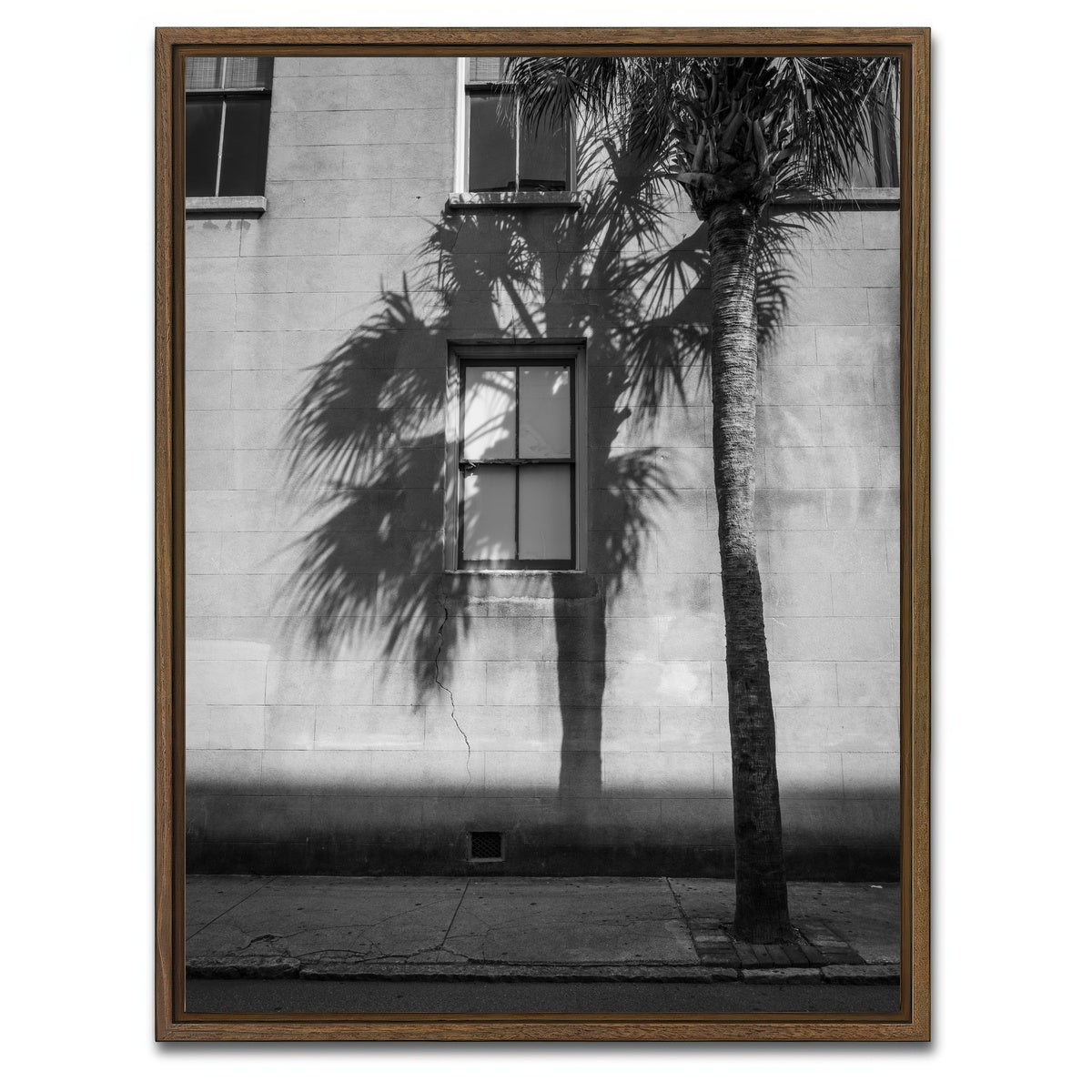 AUTO-MOCKUP WHITE | The Southern Window | 1 Piece | Walnut Framed Canvas | group=3x4