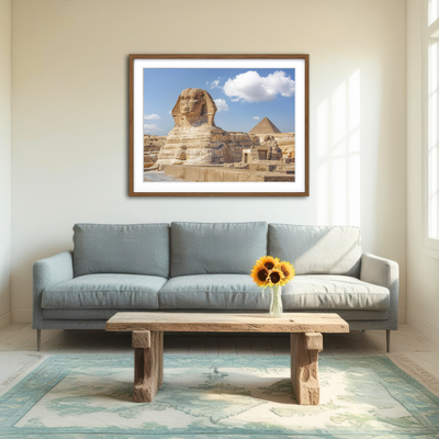 AUTO-MOCKUP ROOM | The Sphinx Wall Art