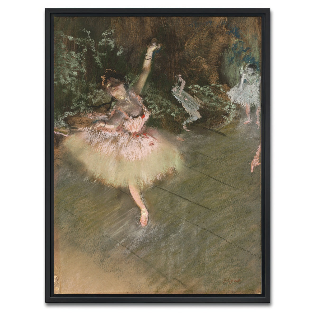 AUTO-MOCKUP WHITE | The Star | 1 Piece | Black Framed Canvas | group=3x4