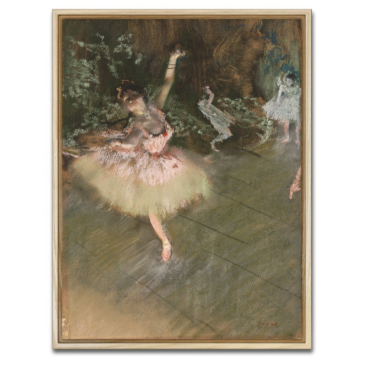 AUTO-MOCKUP WHITE | The Star | 1 Piece | Natural Framed Canvas | group=3x4