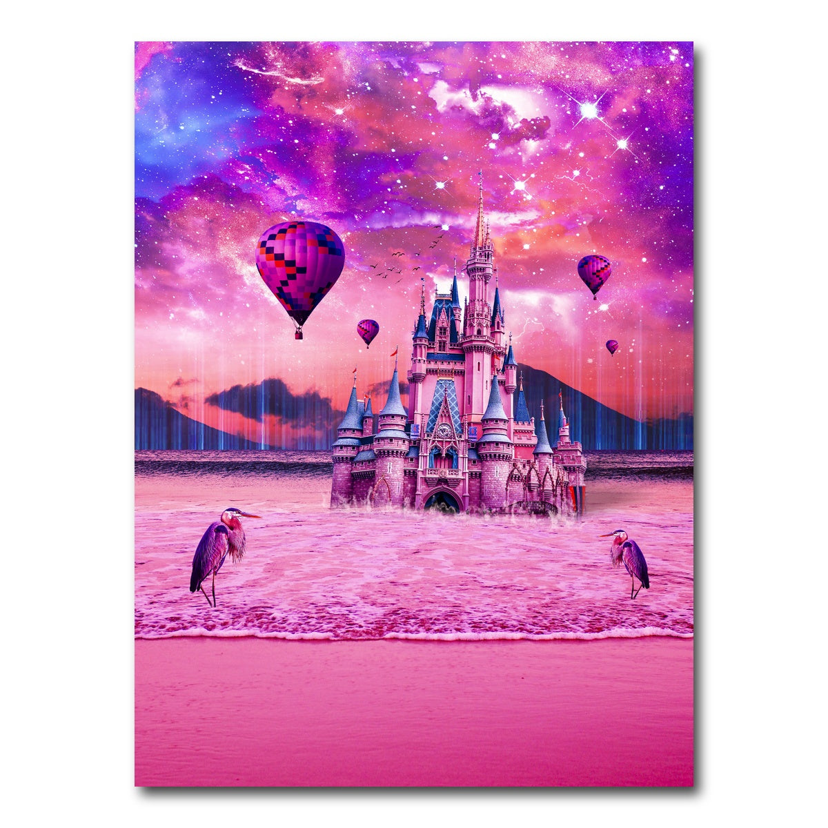 AUTO-MOCKUP WHITE | The Sunken Castle | 1 Piece | Gallery Wrap Canvas | group=3x4