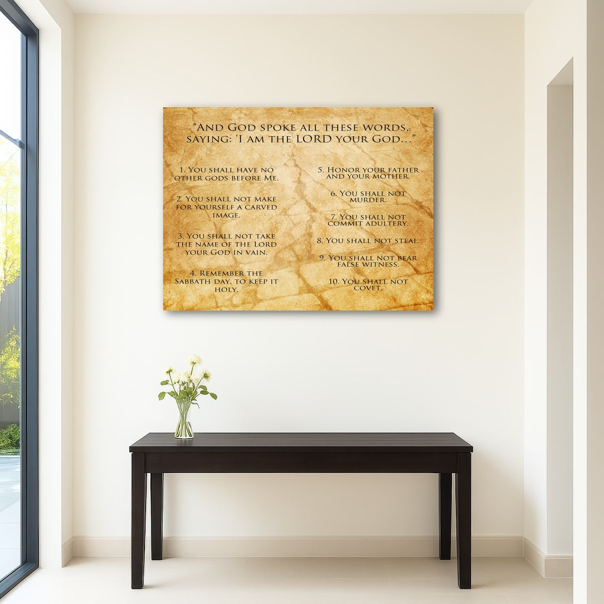 AUTO-MOCKUP ROOM | The Ten Commandments