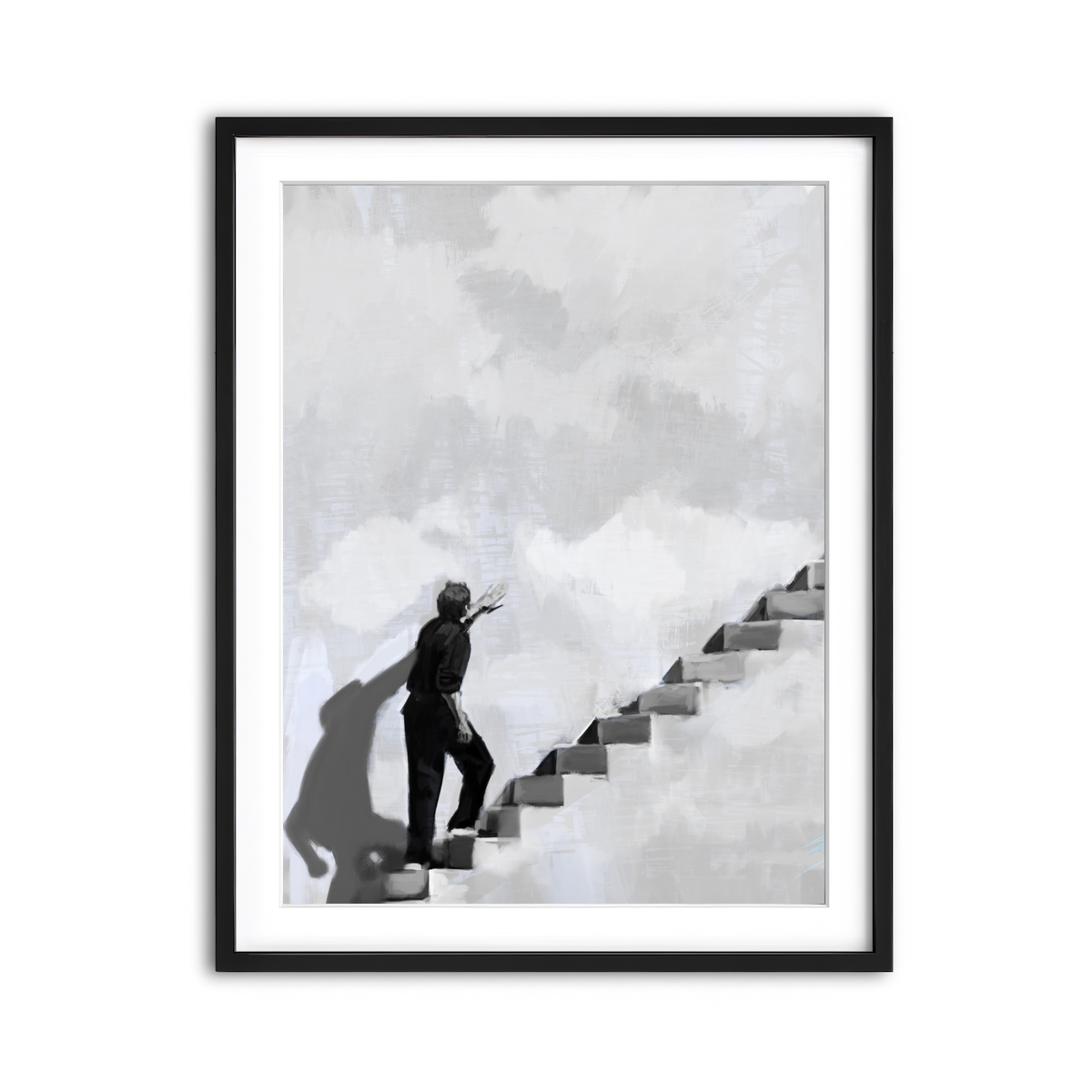 Framed Print 3x4 Black