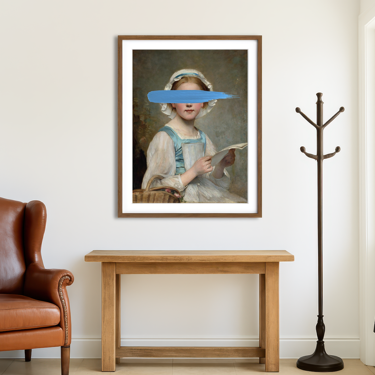 AUTO-MOCKUP ROOM | The Truth About Santa Wall Art