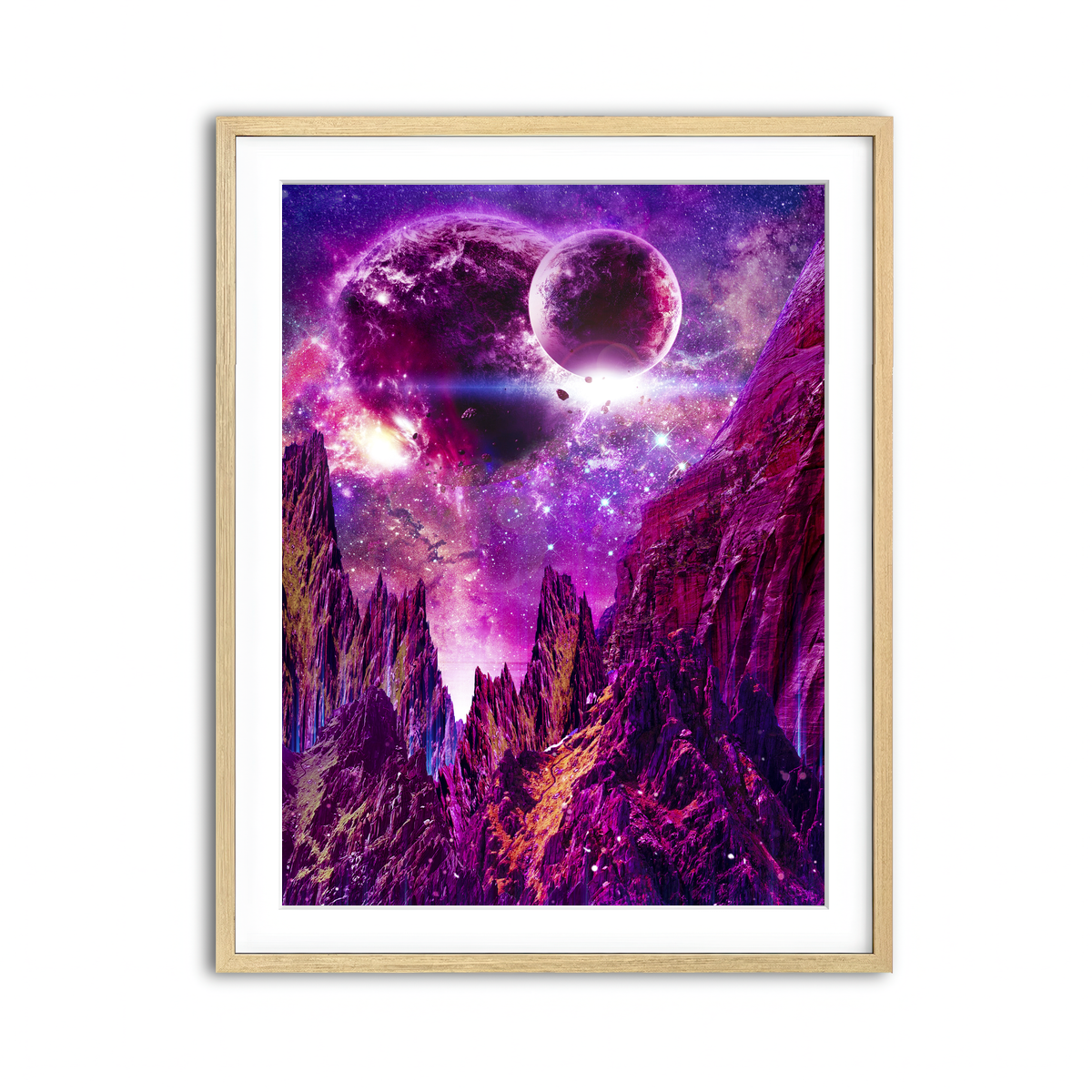 Framed Print 3x4 Natural