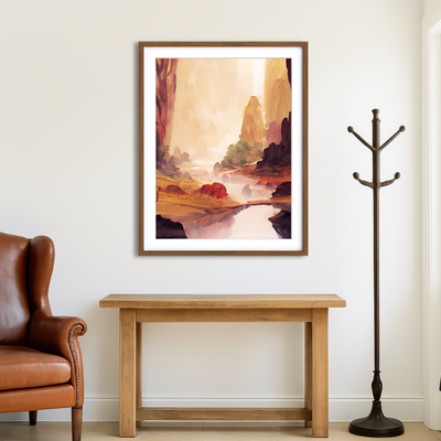 AUTO-MOCKUP ROOM | The Valley Wall Art