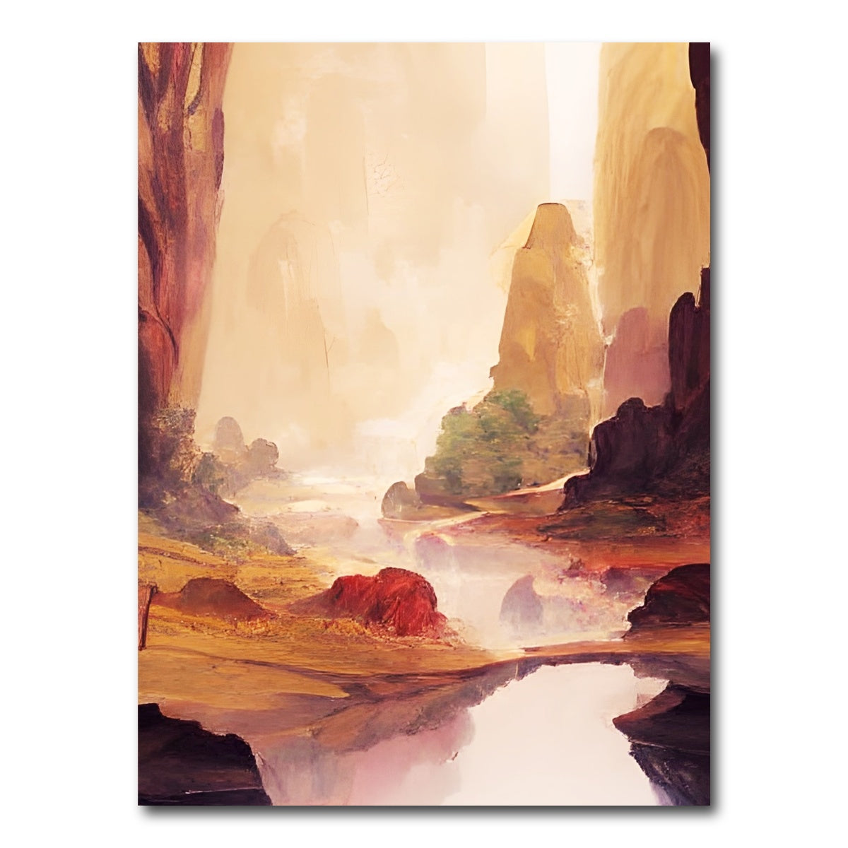 AUTO-MOCKUP WHITE | The Valley | 1 Piece | Gallery Wrap Canvas | group=3x4