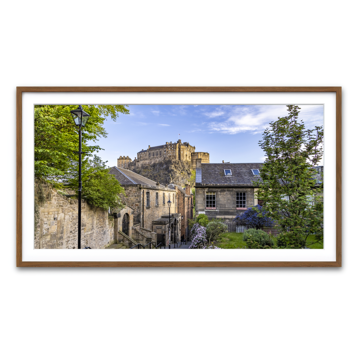 Framed Print 2x1 Walnut