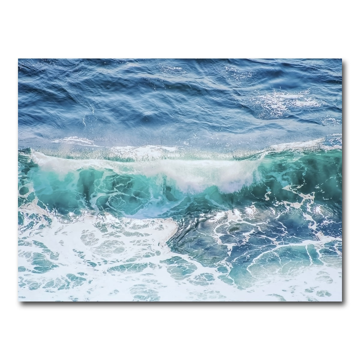AUTO-MOCKUP WHITE | The Wave | 1 Piece | Gallery Wrap Canvas | group=4x3