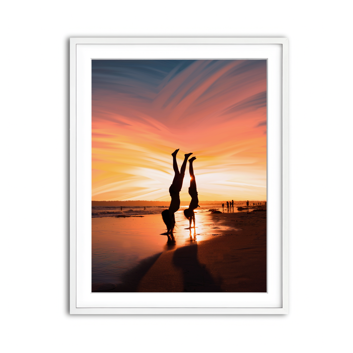 Framed Print 3x4 White