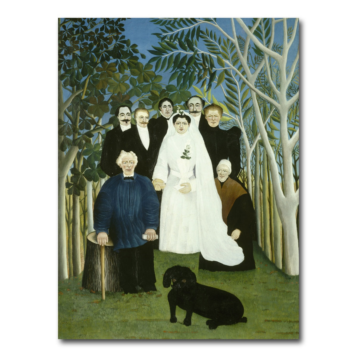 AUTO-MOCKUP WHITE | The Wedding Party | 1 Piece | Gallery Wrap Canvas | group=3x4