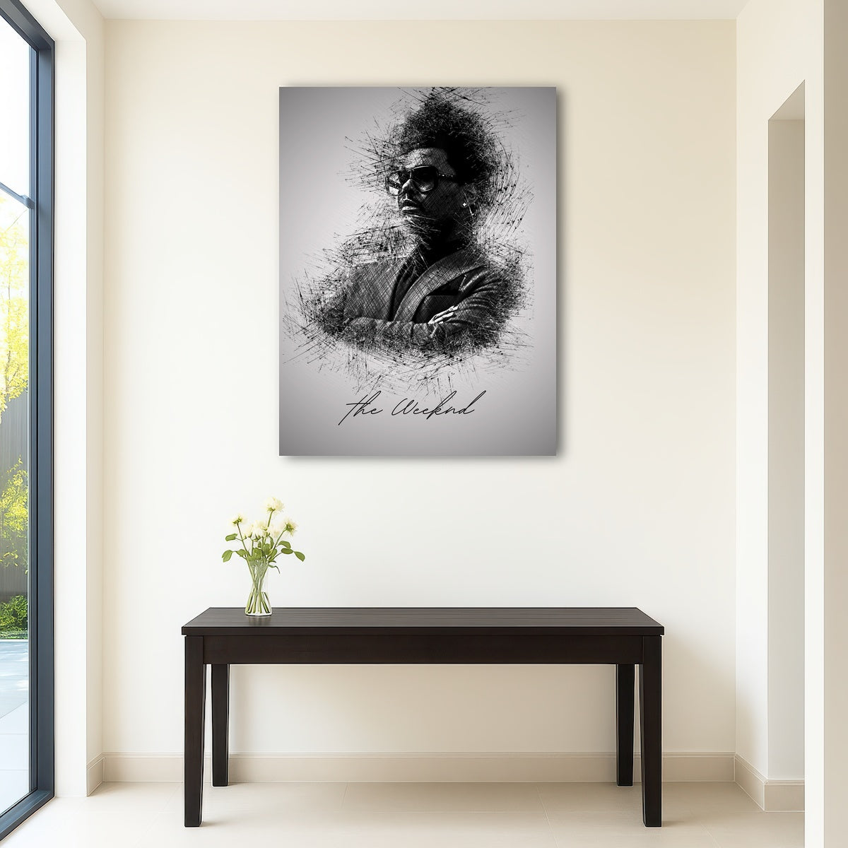 AUTO-MOCKUP ROOM | The Weeknd Sketch