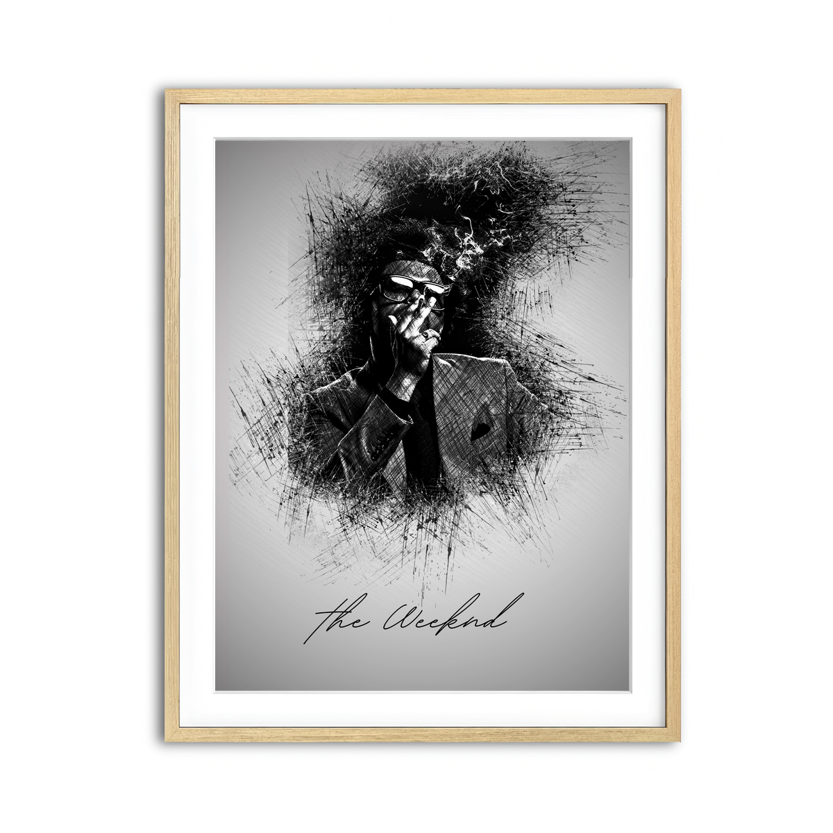 Framed Print 3x4 Natural