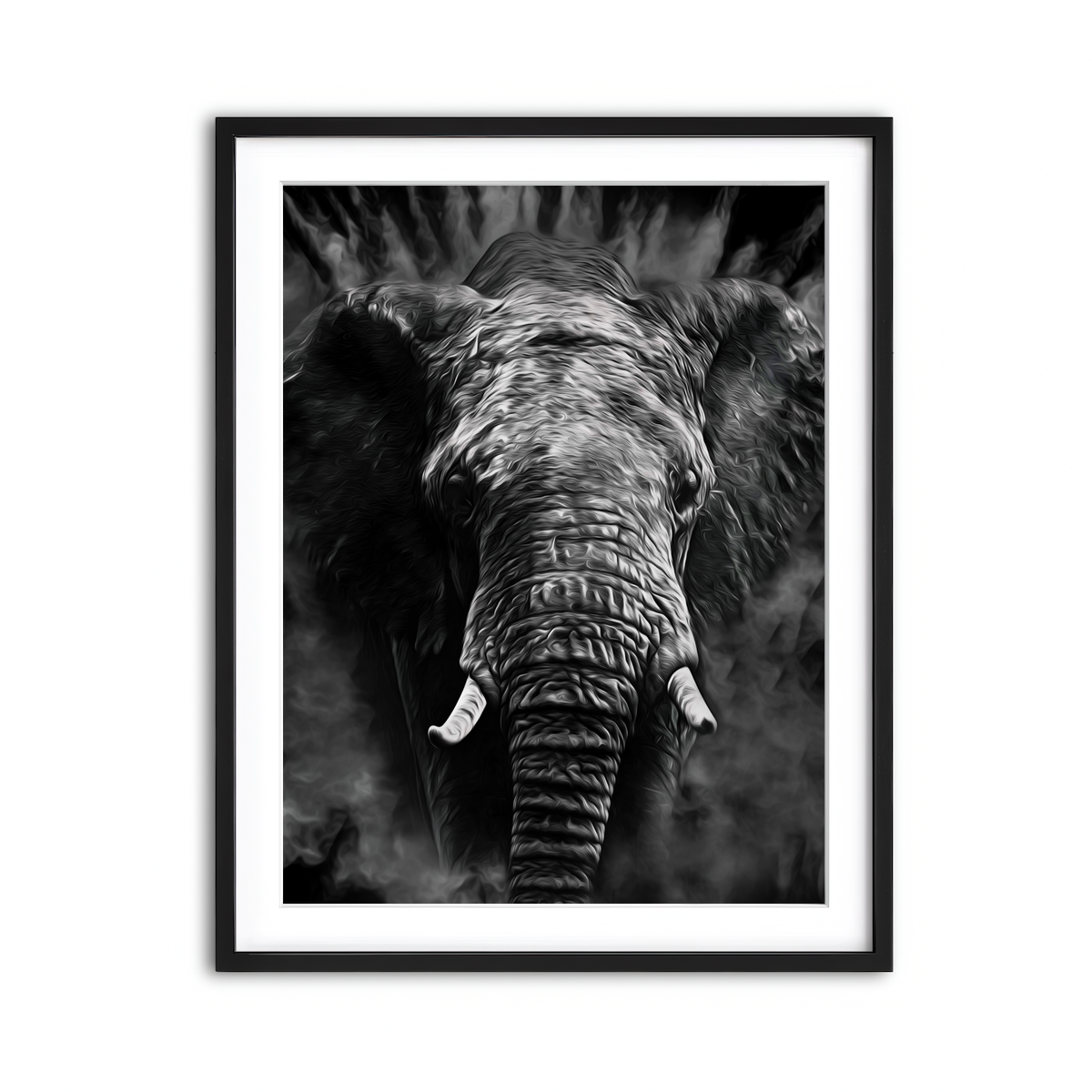 Framed Print 3x4 Black