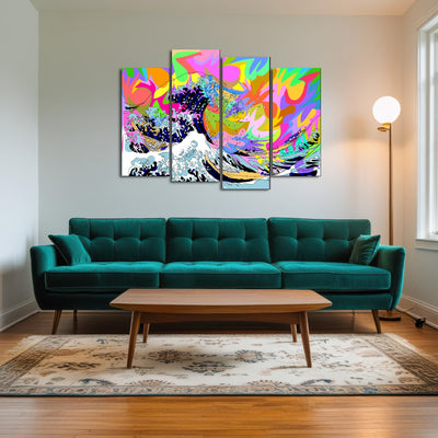 AUTO-MOCKUP ROOM | The great wave